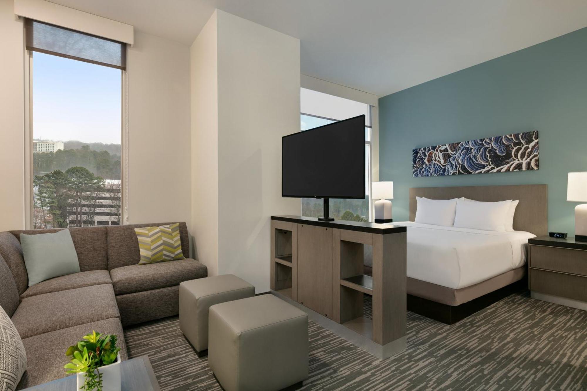 Отель Hyatt House Atlanta Perimeter Center Санди-Спрингс Номер фото